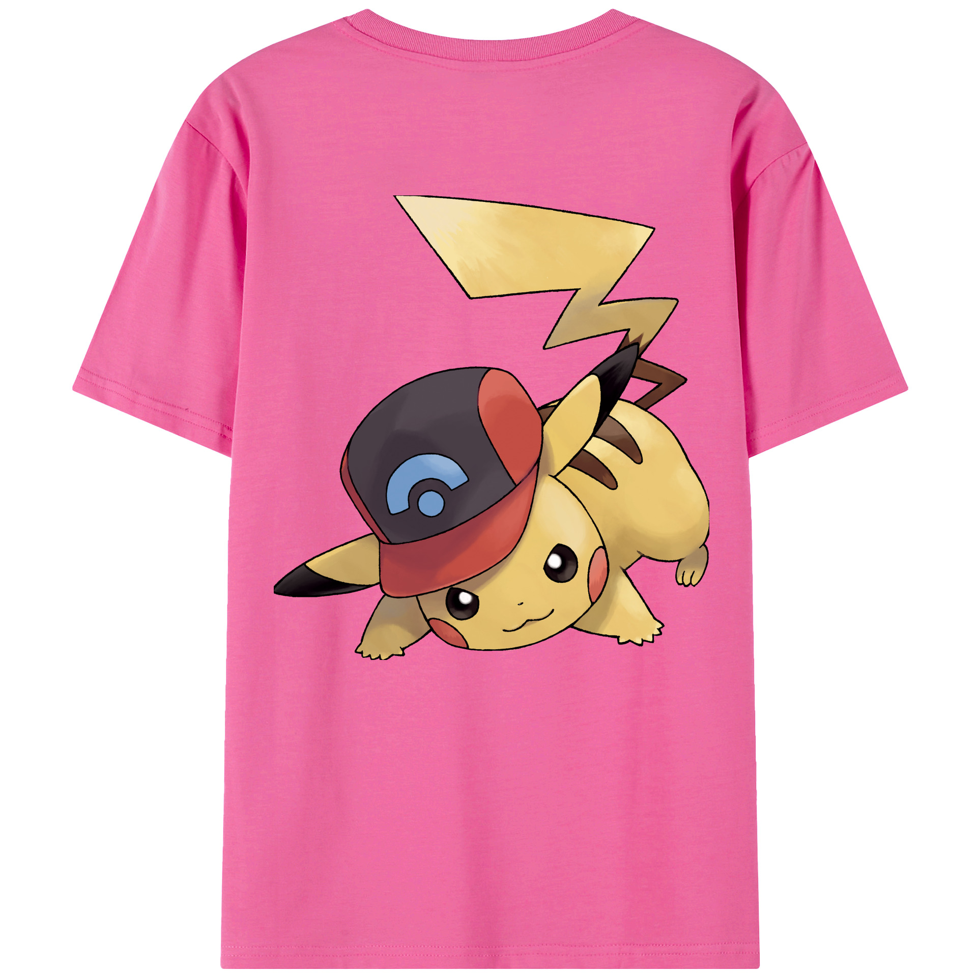 （画像用） ポケットモンスター Pokémon レディース半袖Tシャツ(バックプリント)